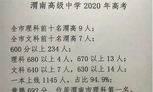 渭南高考状元2022_渭南高考状元2016